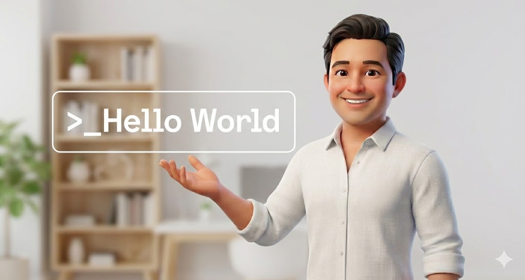 Hello World mascot