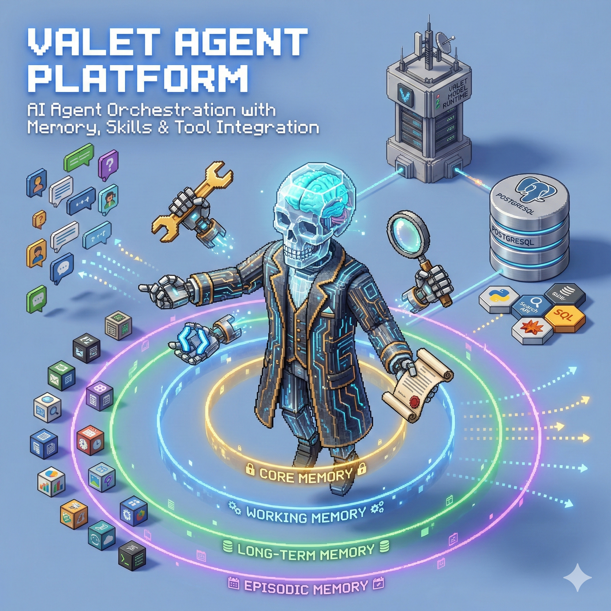 Valet Agent Platform - AI Agent Orchestration Framework